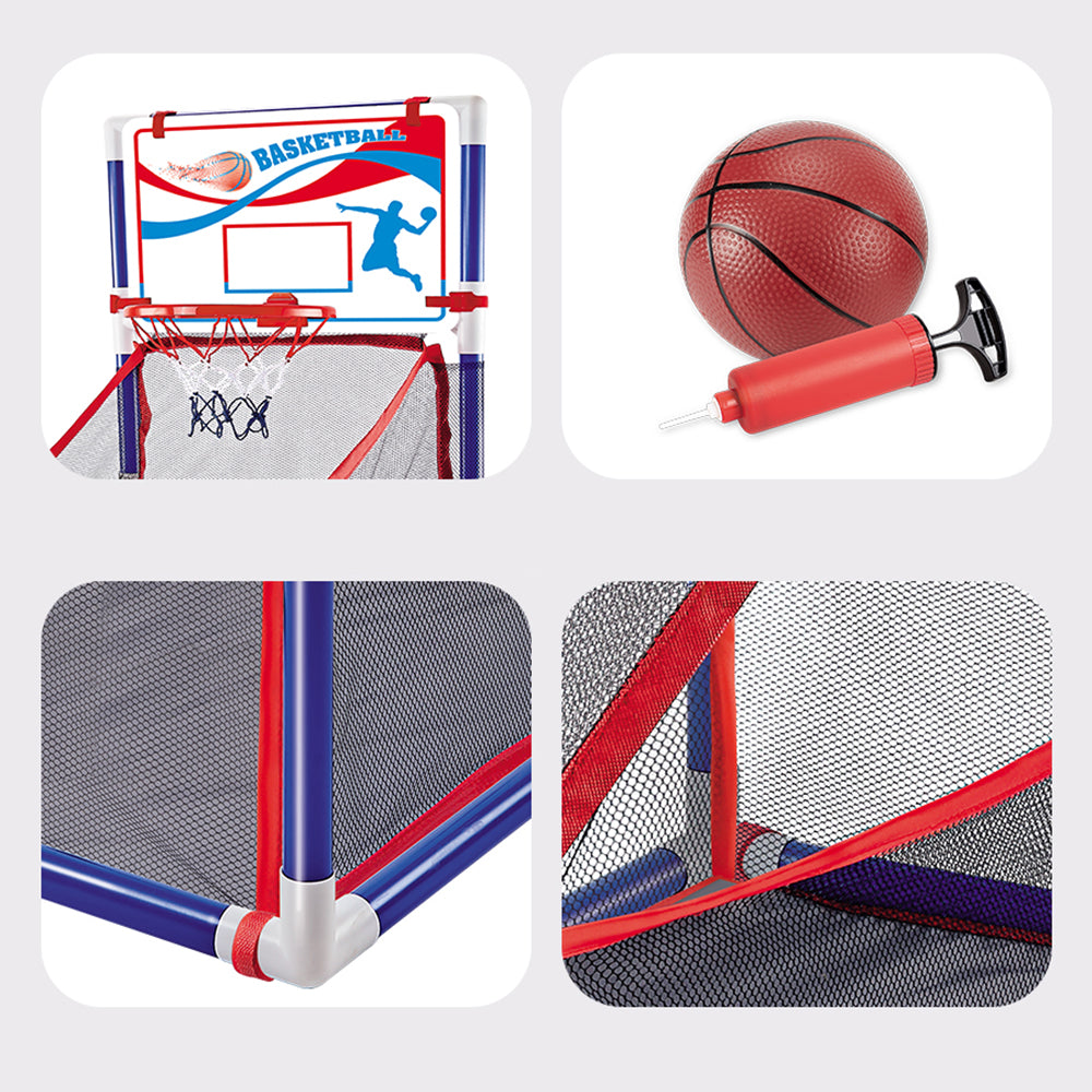 Indoor Basketball Shooting Machine with 4 Balls Parent-child Interaction Game Indoor Basketball Shooting Machine with 4 Balls Parent-child Interaction Game